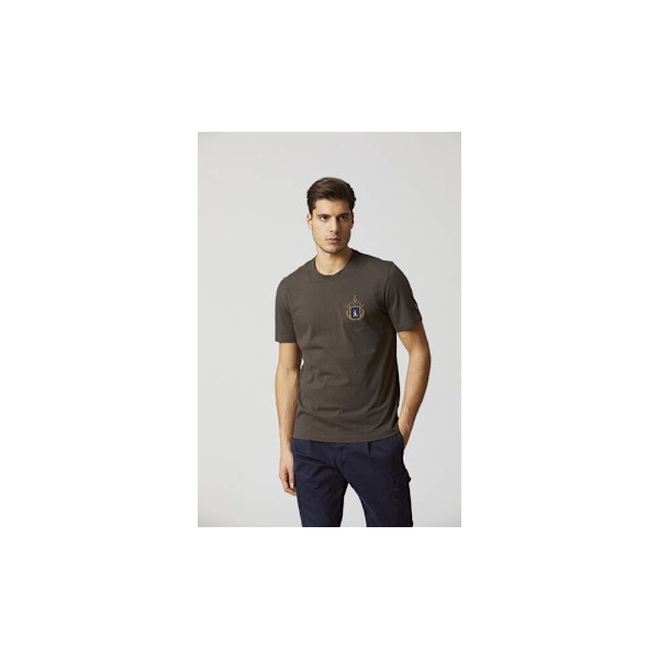 T-shirts Aeronautica Militare TS2155J53857512 Brun 183 - 187 cm/L