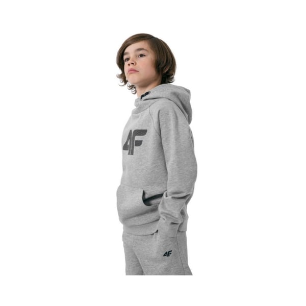 Puserot je Fleecet 4F JBLM002 Harmaat 122 - 127 cm