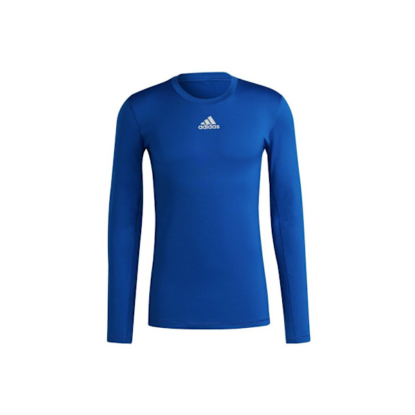 Shirts Adidas Techfit Warm M Blå 170 - 175 cm/M