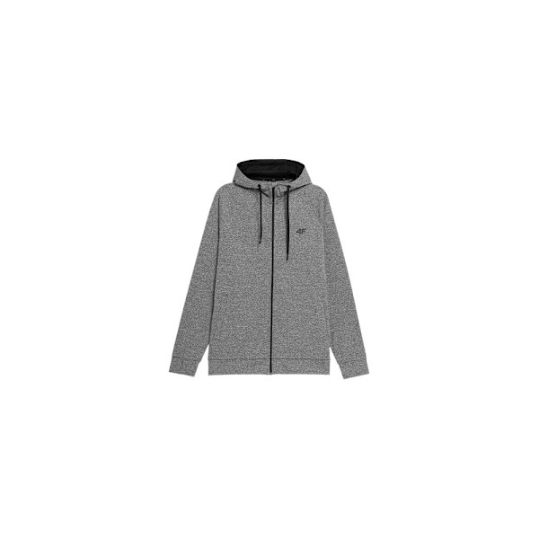 Puserot je Fleecet 4F 4FSS23TFSWM11227M Harmaat 185 - 188 cm/XXL