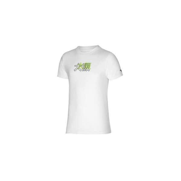 T-shirts Mizuno Katakana Tee Hvid 180 - 185 cm/L