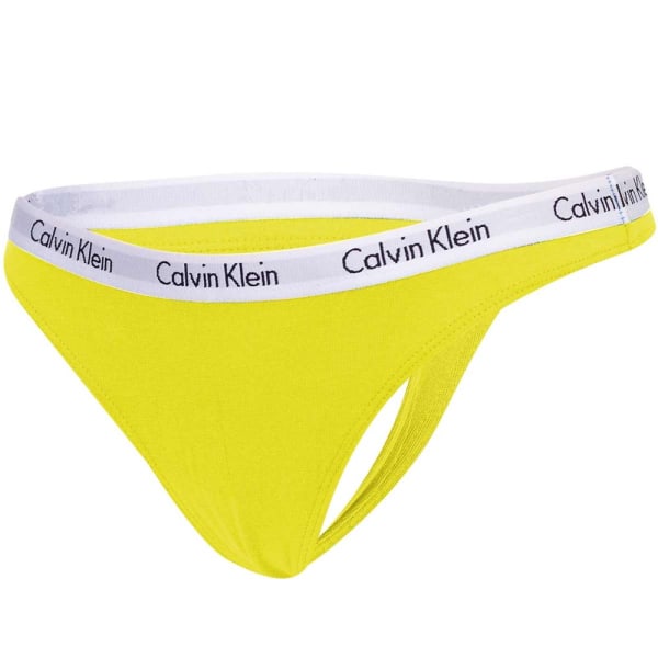 Majtki Calvin Klein 5 PACK THONGS Orange,Torkos,Gula,Röda,Blå XS