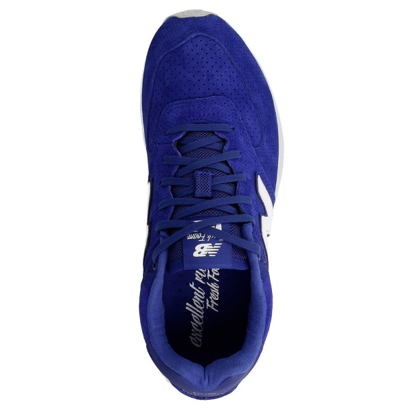 Sneakers low New Balance D 12 Hvid,Blå 44