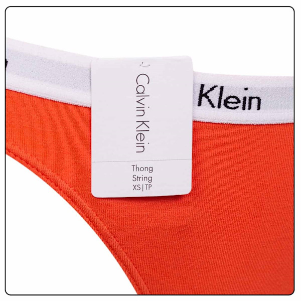 Majtki Calvin Klein 0000D1617EXMT Röda XS