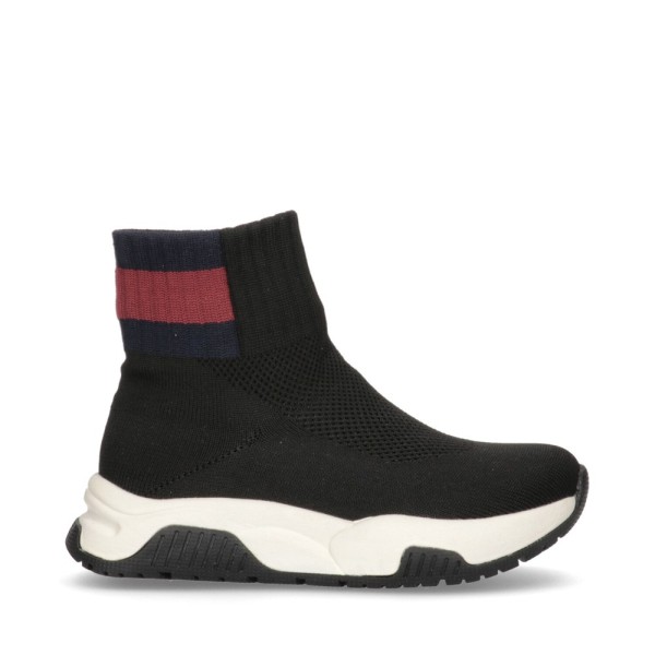 Kengät Tommy Hilfiger Sock Sneaker Mustat 35