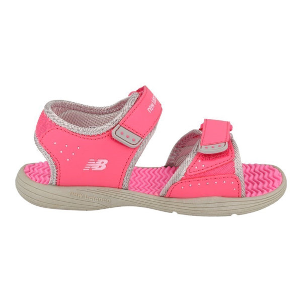 Sandaalit New Balance Kids Poolside Sandal Harmaat,Vaaleanpunaiset 22.5