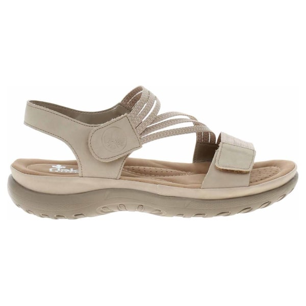 Sandaler Rieker 6487062 Beige,Brun 43