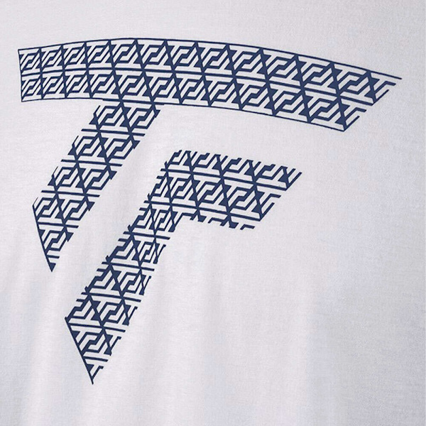 T-shirts Tecnifibre Training Tee White Hvid 178 - 182 cm/M