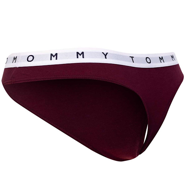 Majtki Tommy Hilfiger 3PACK Beesit,Tummanpunainen S