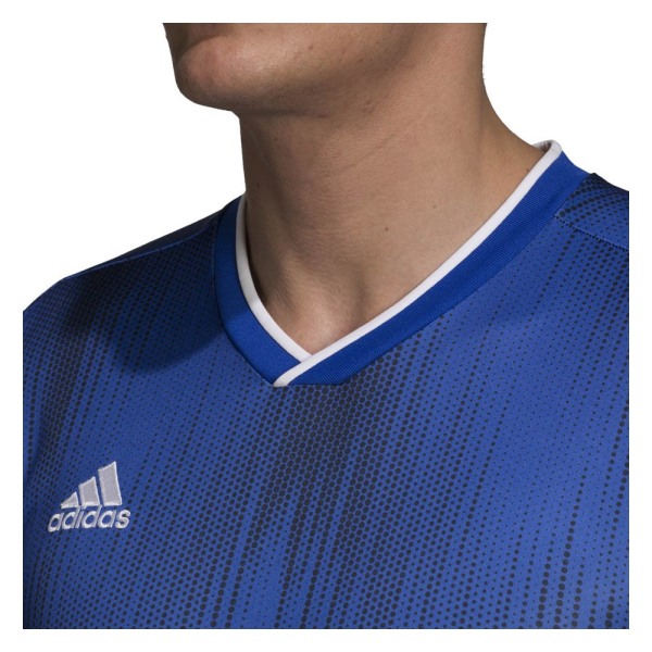 T-shirts Adidas Tiro 19 Jersey Blå 123 - 128 cm/XS