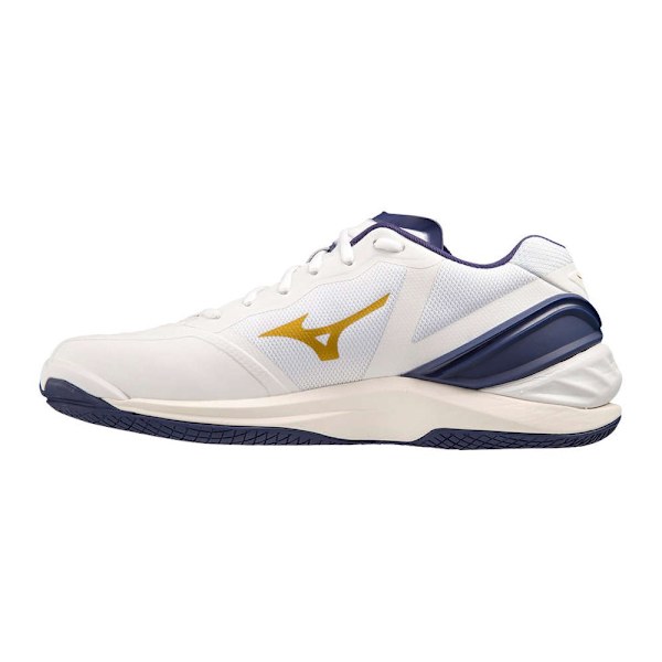 Lågskor Mizuno Wave Stealth Neo White Blue Ribbon Vit 44.5