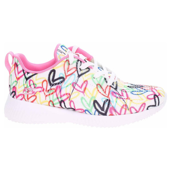 Puolikengät Skechers Bobs Squad Starry Love Valkoiset,Keltaiset,Vaaleanpunaiset 35