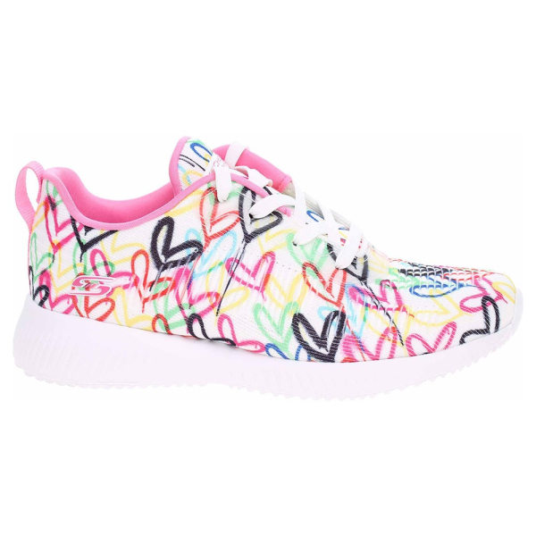 Sneakers low Skechers Bobs Squad Starry Love Hvid,Gul,Pink 36