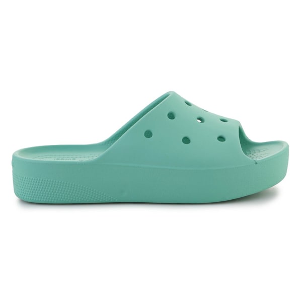 Tøffel Crocs Classic Platform Slide Celadon 37