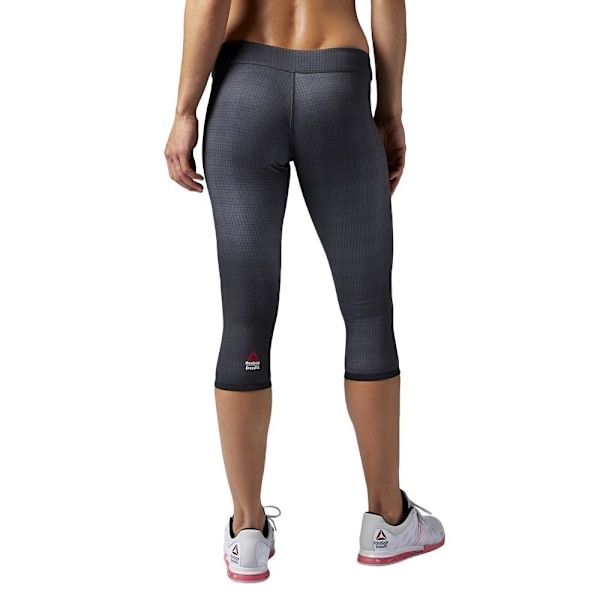 Housut Reebok Rcf Reversbl Chase Capri Grafiitin väriset 158 - 163 cm/XS