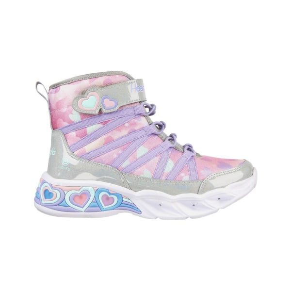 Kengät Skechers Sweetheart Lights Violetit,Harmaat,Vaaleanpunaiset 29