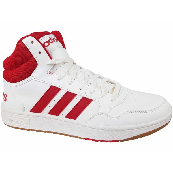 Kengät Adidas Hoops 3.0 Mid Valkoiset 40