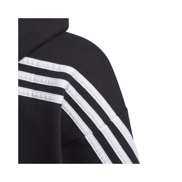 Sweatshirts Adidas 3STRIPES FZ HD JR Sort 129 - 134 cm/XS