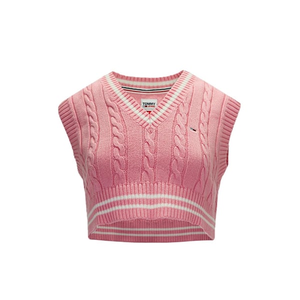 Trøjer Tommy Hilfiger DW0DW12545THE Pink 163 - 167 cm/S