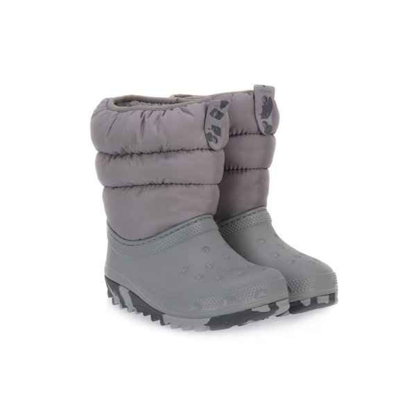 Snowboots Crocs Ligr Neo Puff Boot K Grå 27