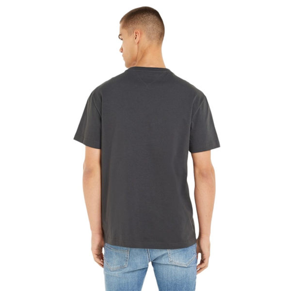 T-paidat Tommy Hilfiger DM0DM16240PUB Grafiitin väriset 174 - 178 cm/M