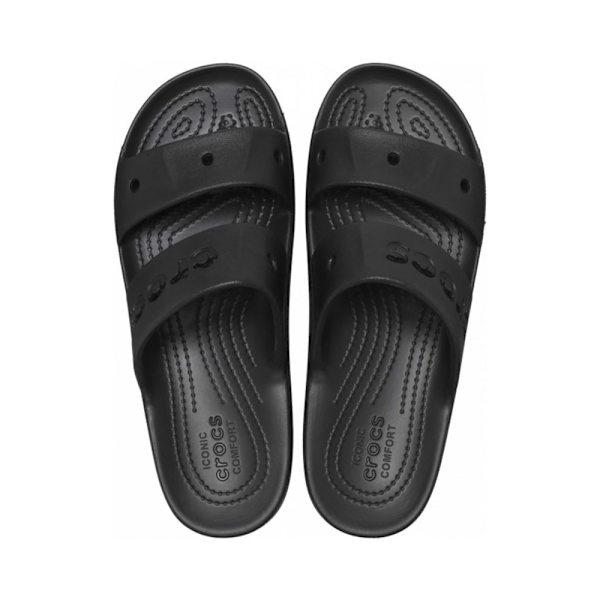 Tøffel Crocs Baya Platform Sort,Hvid 41