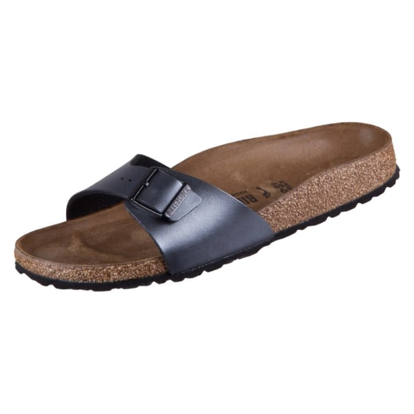 Tøffel Birkenstock Madrid Sort 42