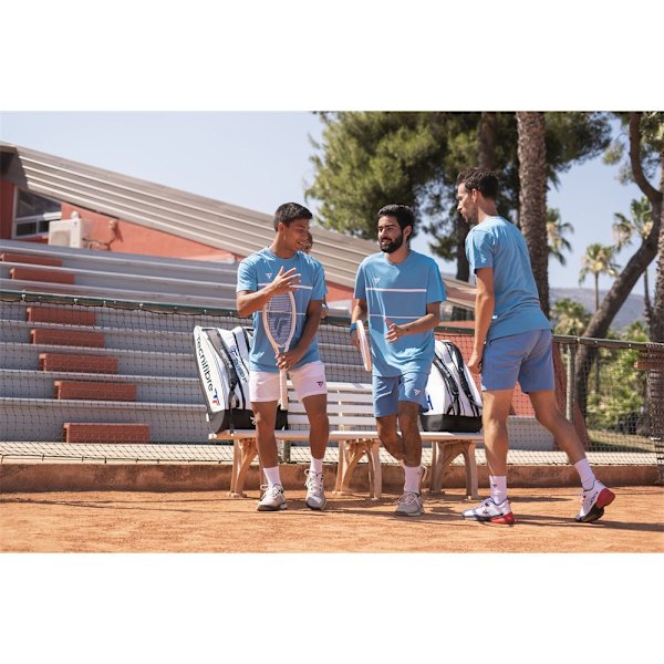 T-paidat Tecnifibre Team Tech Tee Vaaleansiniset 188 - 192 cm/XL