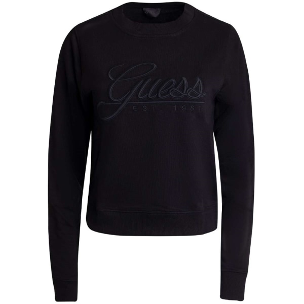 Sweatshirts Guess W3GQ12KBK32JBLK Svarta 158 - 162 cm/XS