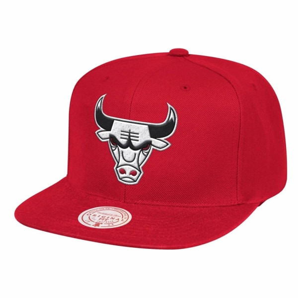 Hatut Mitchell & Ness Nba Team Ground Chicago Bulls Punainen Produkt av avvikande storlek