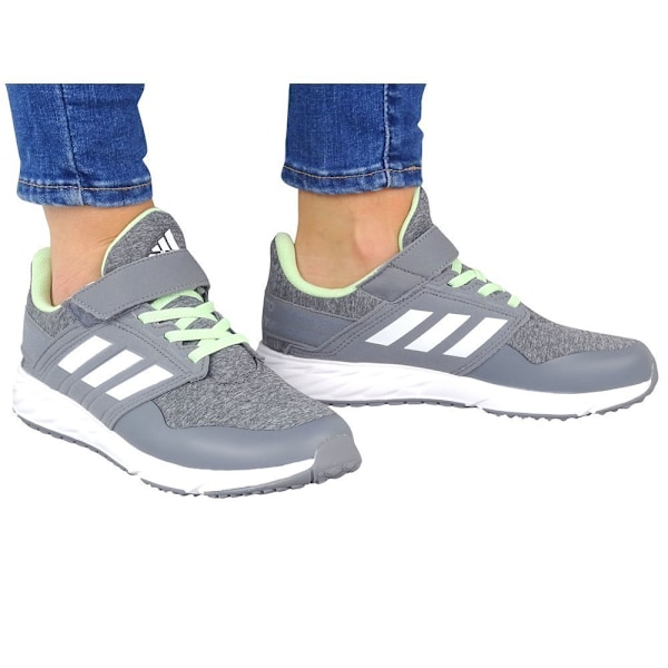 Puolikengät Adidas Fortafaito EL K Vaaleanvihreä,Valkoiset,Harmaat 29