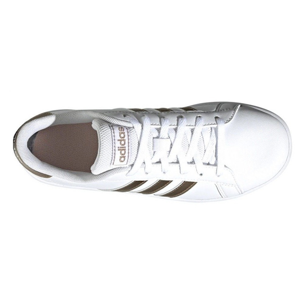 Lågskor Adidas Grand Court Vit,Guld 36