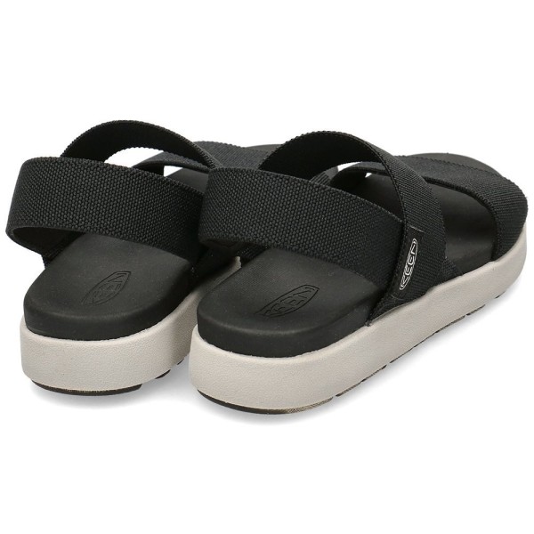 Sandaler Keen Elle Backstrap Sort,Grå 37