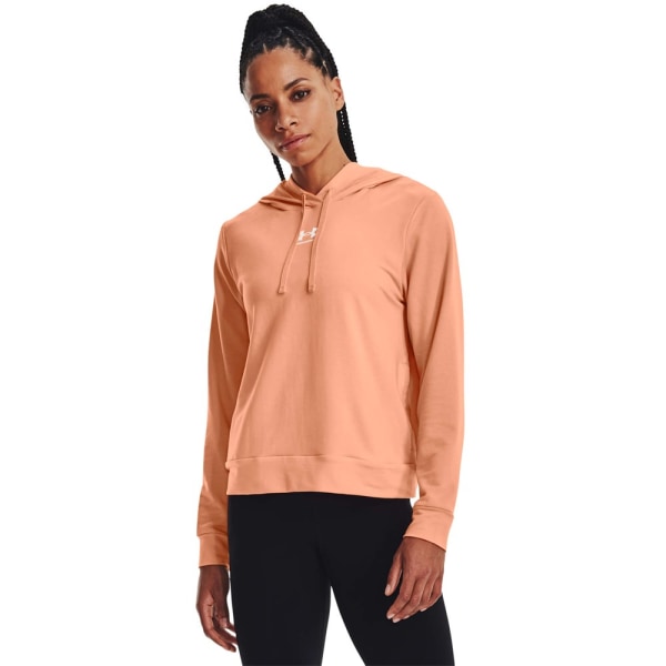 Puserot je Fleecet Under Armour Rival Terry Hoodie Oranssin väriset 163 - 167 cm/S