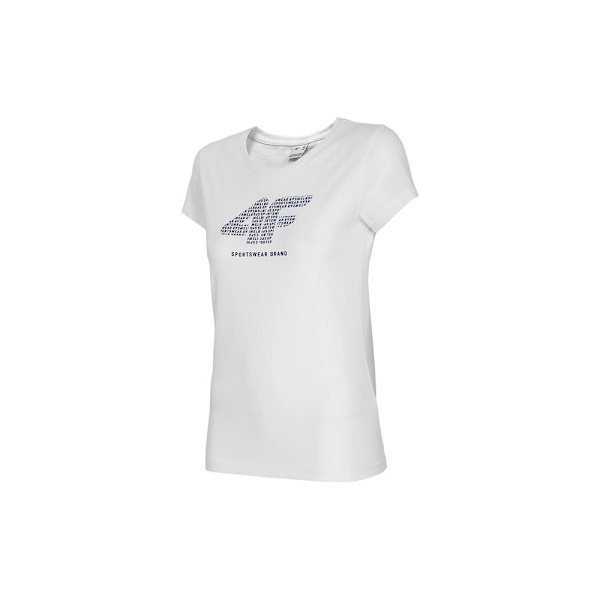 T-shirts 4F TSD011 Hvid 168 - 171 cm/M
