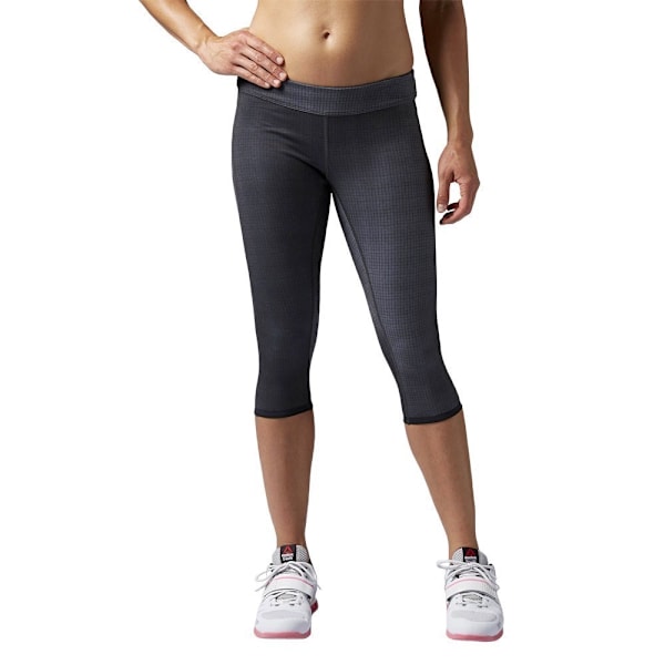 Housut Reebok Rcf Reversbl Chase Capri Grafiitin väriset 158 - 163 cm/XS