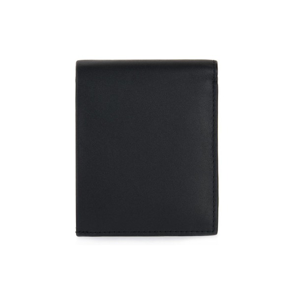 Tegnebøger Calvin Klein Lux Plaque Bifold Scc Wcoin Sort