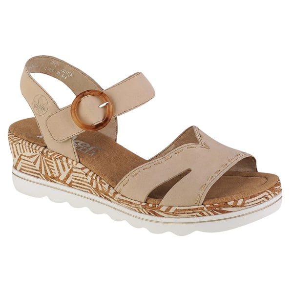 Sandaler Rieker 6717360 Beige 41