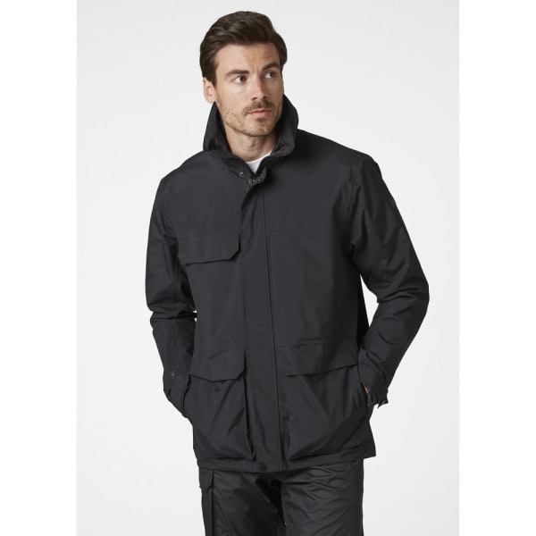 Jakker Helly Hansen Utility Rain Sort 179 - 185 cm/L