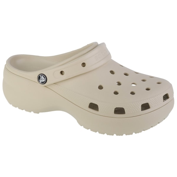 Træsko Crocs Classic Platform Clog Beige 39