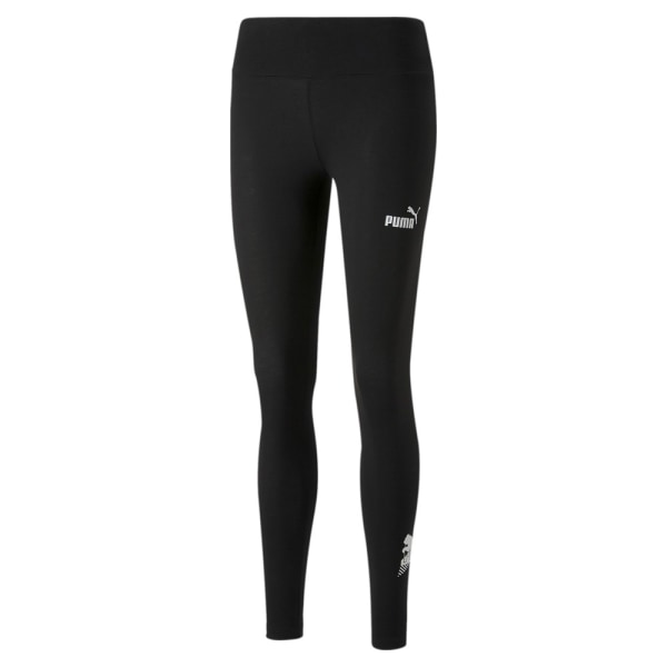 Housut Puma Power Graphic Leggings Mustat 164 - 169 cm/S