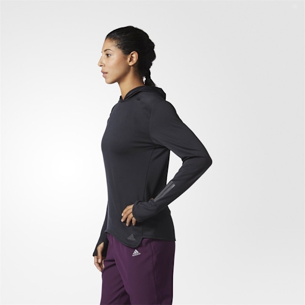 Puserot je Fleecet Adidas Response Climawarm Mustat 147 - 151 cm/XXS