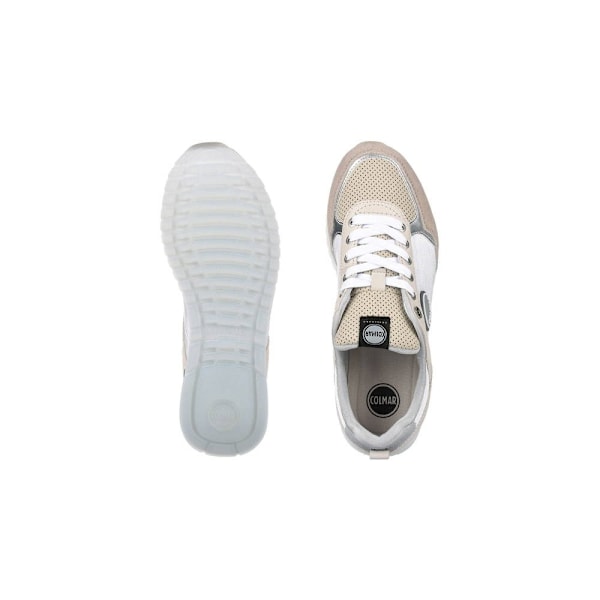 Lågskor Colmar Travis Prime High Out Vit,Beige 39