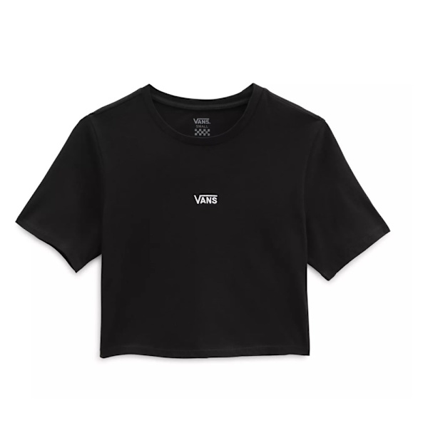 T-shirts Vans Flying V Crop Crew Sort 158 - 162 cm/XS