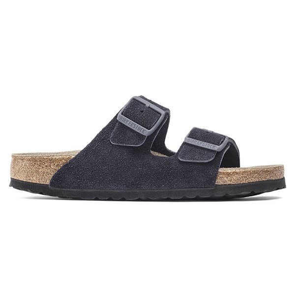 Tøffel Birkenstock Arizona Sfb Midnight Narrow Fit Flåde 43