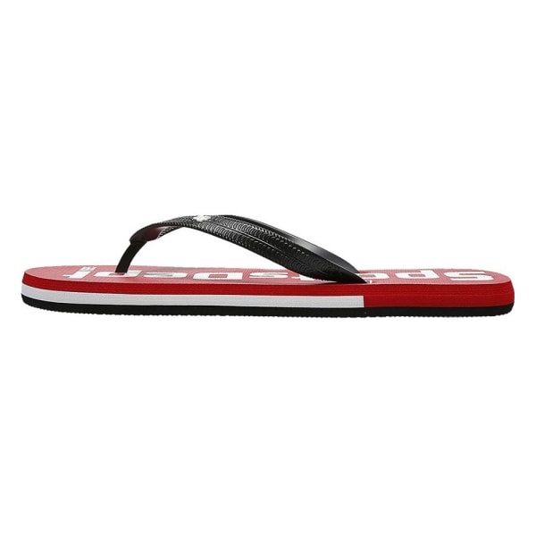 Flip-flops 4F KLM006 Sort,Rød 40