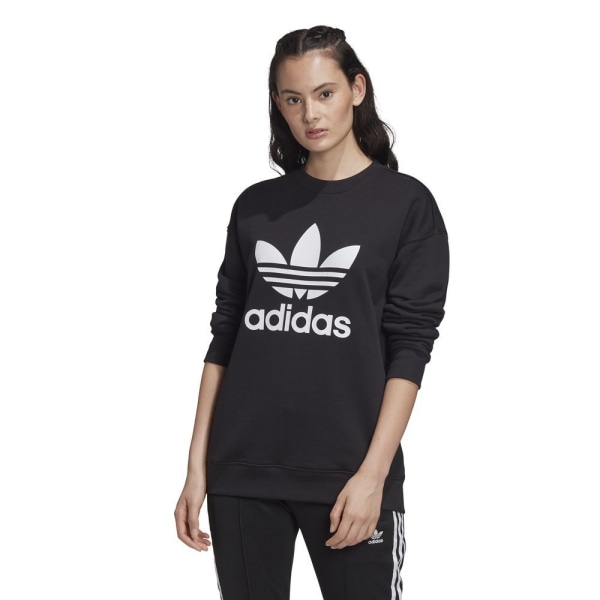 Sweatshirts Adidas Trefoil Crew Sweatshirt Sort 164 - 169 cm/M