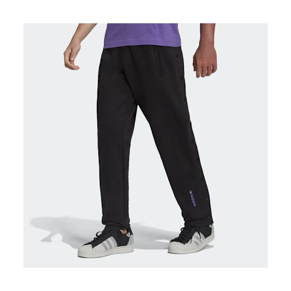 Housut Adidas Adibreak Sweat Mustat 164 169 cm S