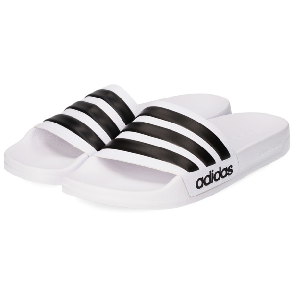 Rantakengät Adidas Adilette Shower Valkoiset 47 1/3