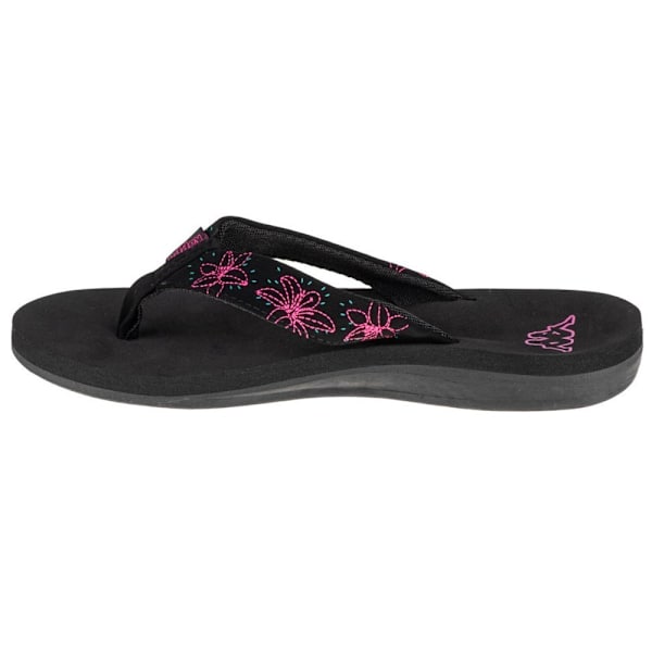 Flip-flops Kappa Lagoon Pink,Sort 37